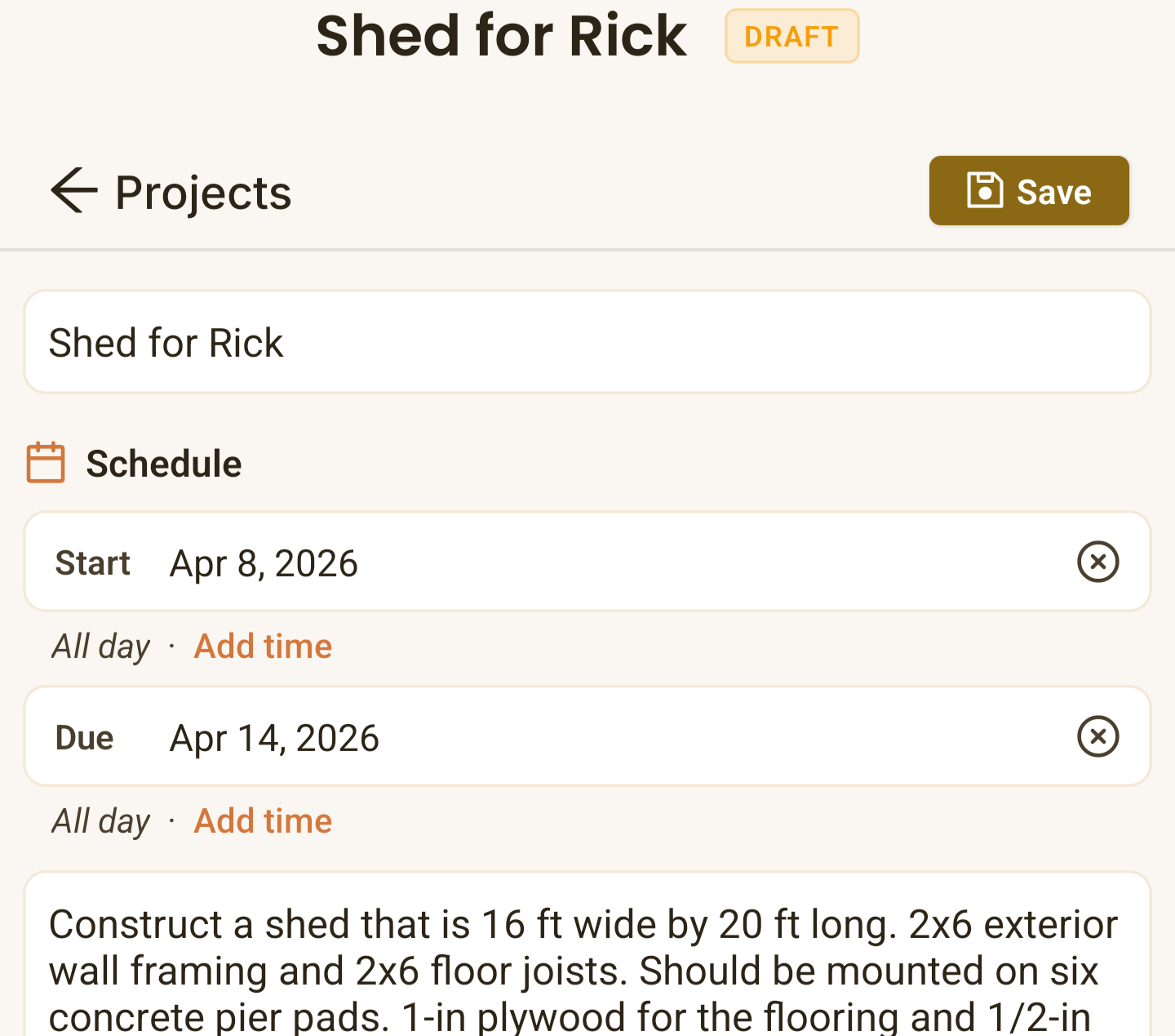 Project Scheduling